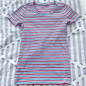 JCREW XS striped tee